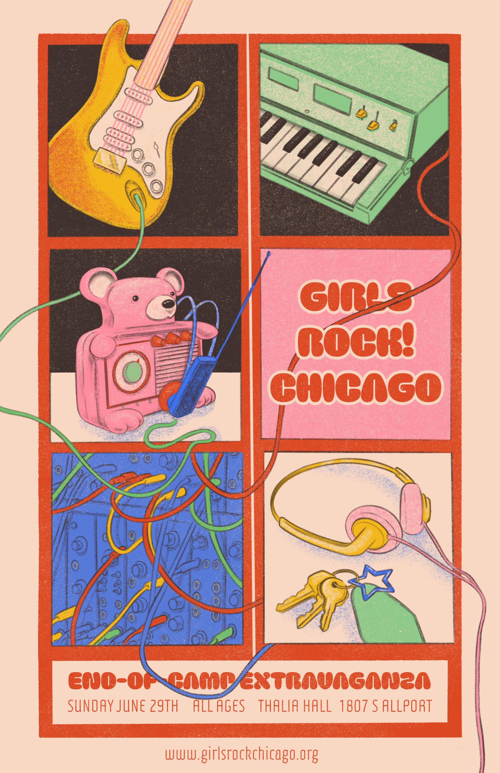 End of Camp Extravaganza – Sunday, June 29th @ 12pm – Thalia Hall